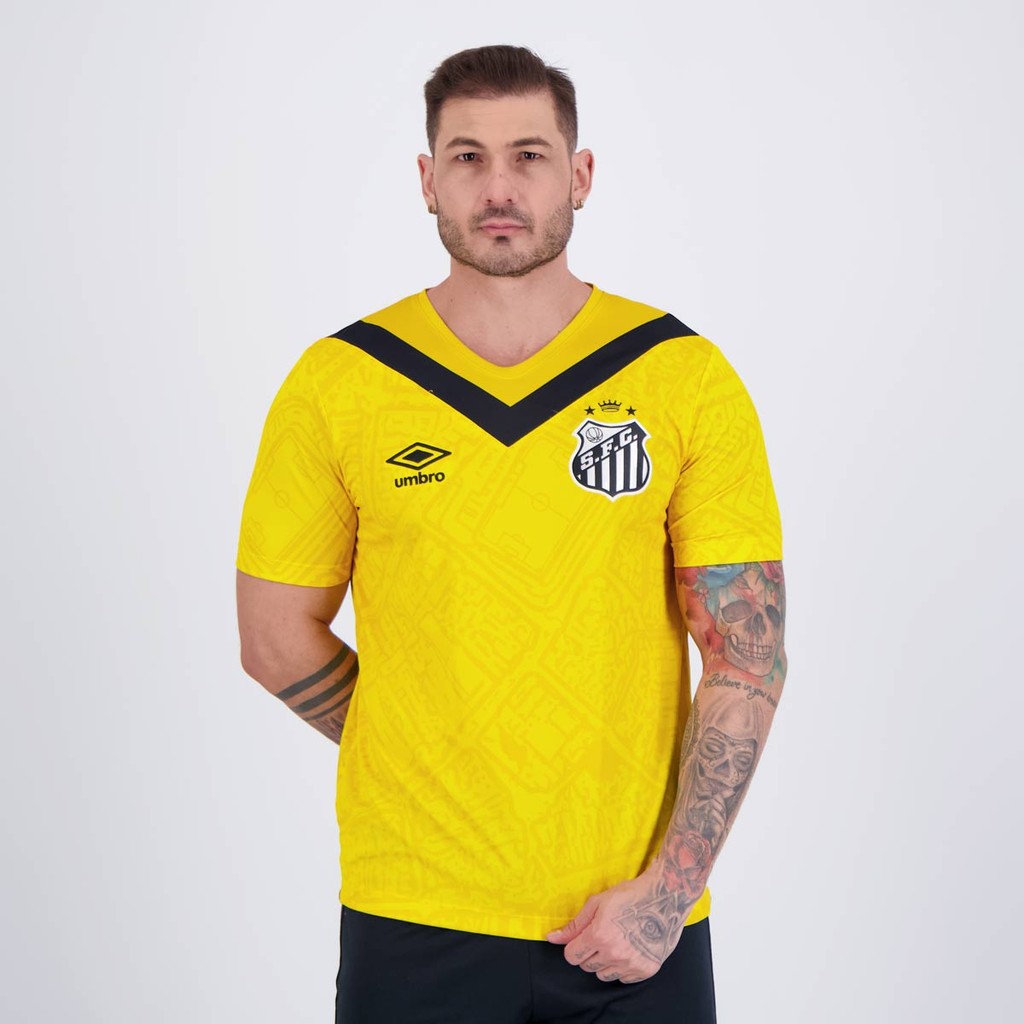 Camisa Umbro Santos III 2024 em Oferta na Shopee
