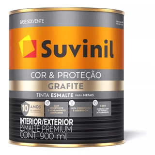 ESMALTE SUVINIL GRAFITE FOSCO 900ML CLARO OU ESCURO em Oferta na Shopee