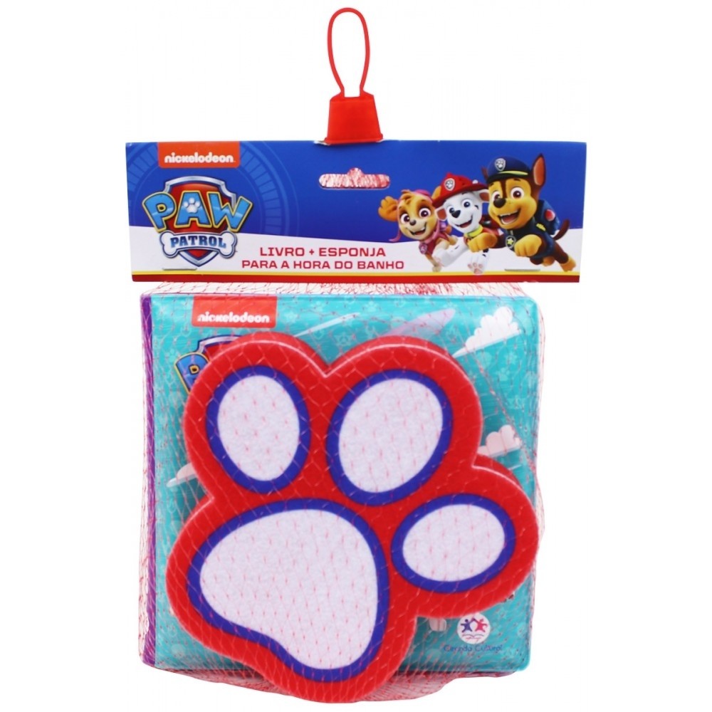 Livro Banho Patrulha Canina - Minha esponjinha em Oferta na Shopee