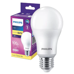 Kit 3 Lampada Led Bulbo Philips 16w Branco Quente 3000K E27