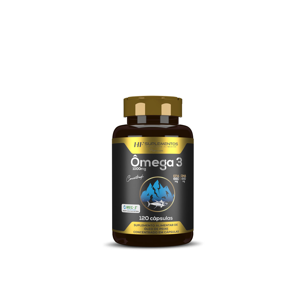 OMEGA 3 CONCENTRADO MEG 3 EPA 660MG DHA 440MG 120 CAPS HF