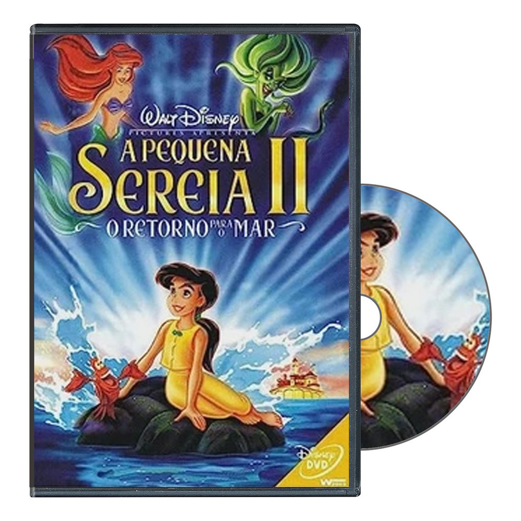 Dvd A Pequena Sereia 2: O Retorno Para O Mar