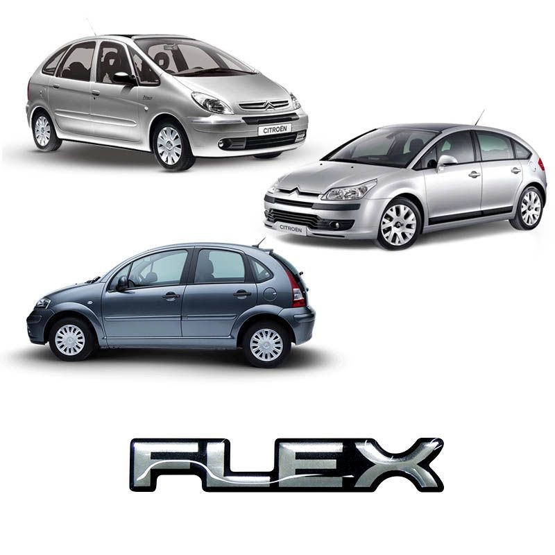 Adesivo Resinado Cromado Flex Citroen C3 C4 C5 Picasso Xsara em Oferta na Shopee