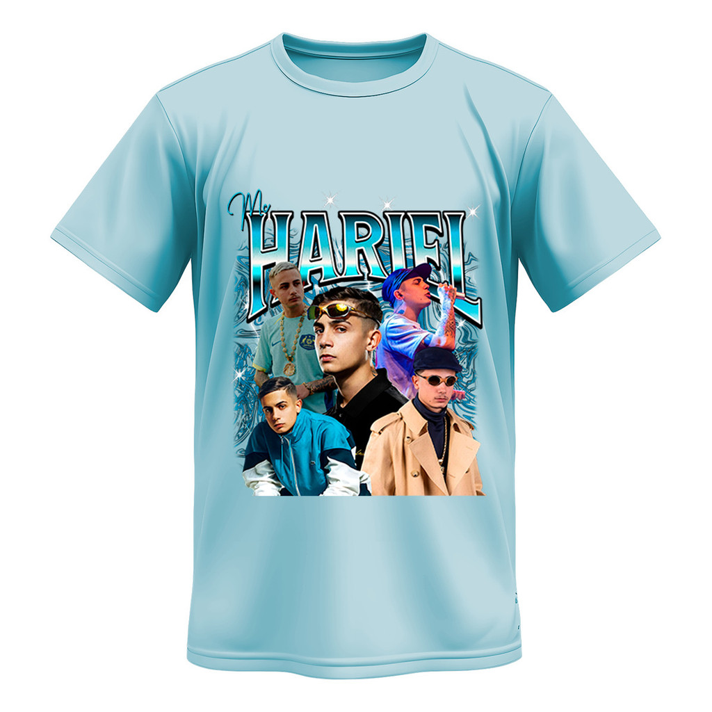 Camiseta Haridade "Mc Hariel" Cantor Funk Estilo Bootleg Premium Kink