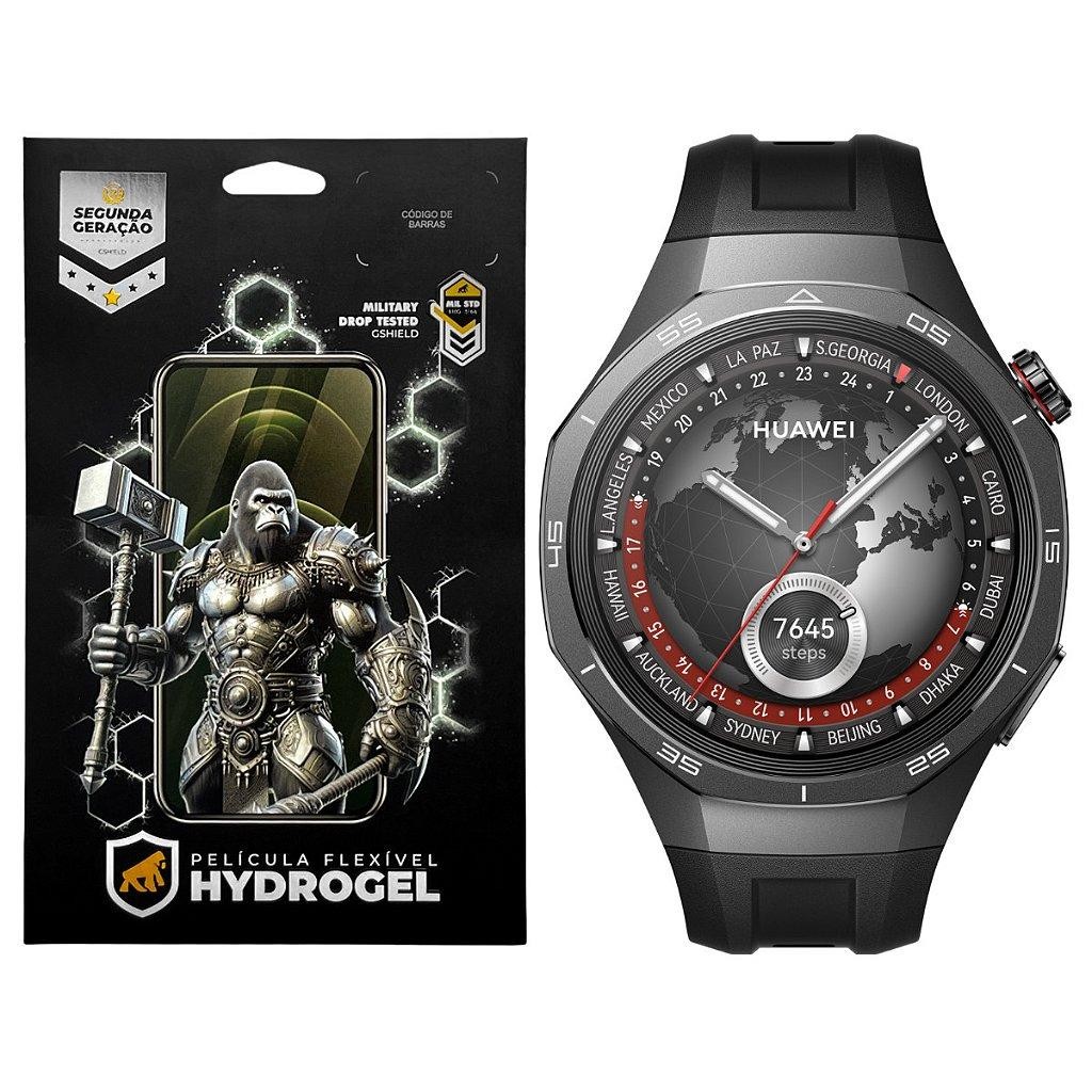 Película Gshield Huawei GT 5 Pro 46mm - Hydrogel HD, Anti Marcas, Alta Transparência em Oferta na Shopee