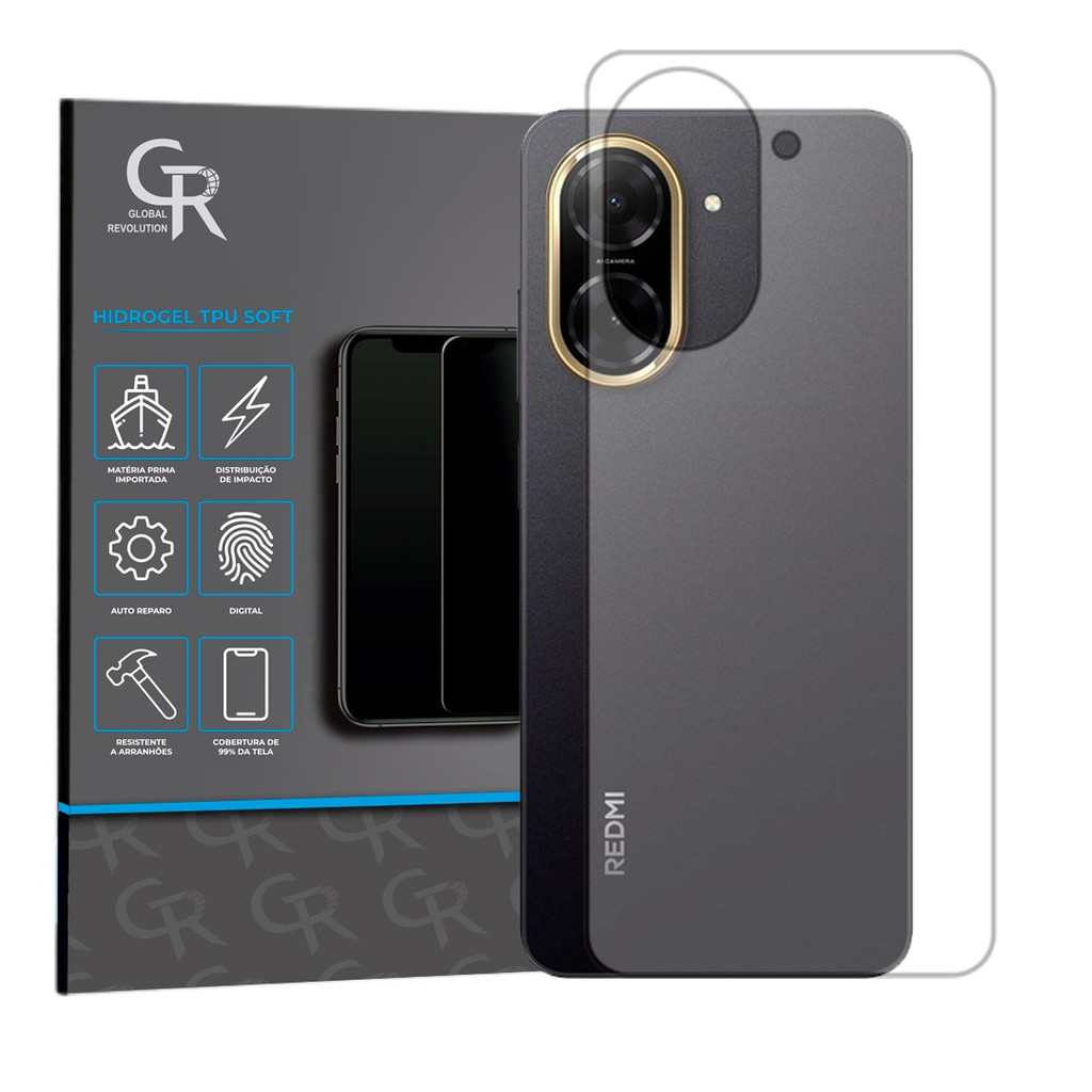 Película Hidrogel HD Verso Para Xiaomi Redmi A5 em Oferta na Shopee