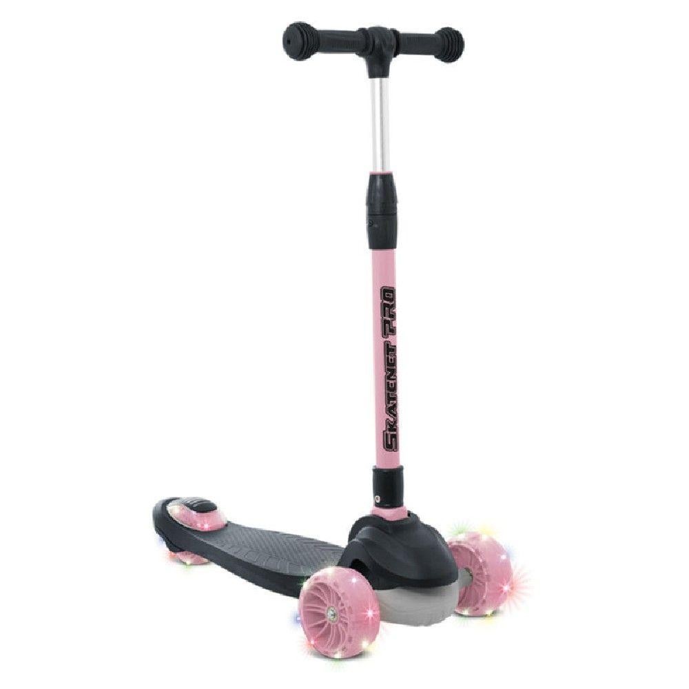 Skatenet LED Dobrável Rosa Pro - Bandeirante