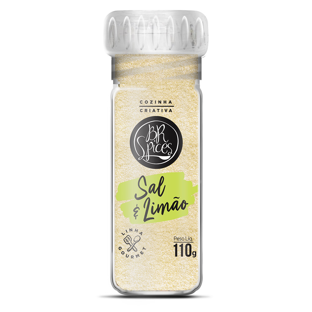 Moedor Sal e Limão BR Spices 110G