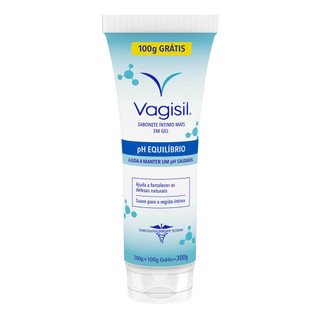 Sabonete Íntimo em Gel Vagisil Prevent Plus 200g e Ganhe 100g em Oferta na Shopee