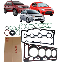 Jogo Junta Superior Cabeçote Fiesta Ecosport Ka Focus Courier 1.6 8v Zetec Rocam