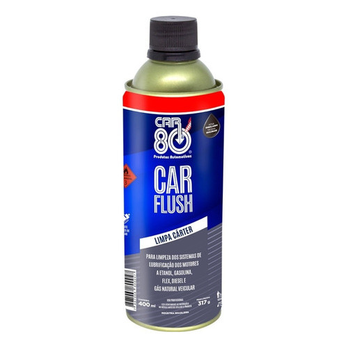 Car Flush Car 80 Limpeza Motor Pré Troca Óleo 400ml Original - Remove Borra Cárter em Oferta na Shopee