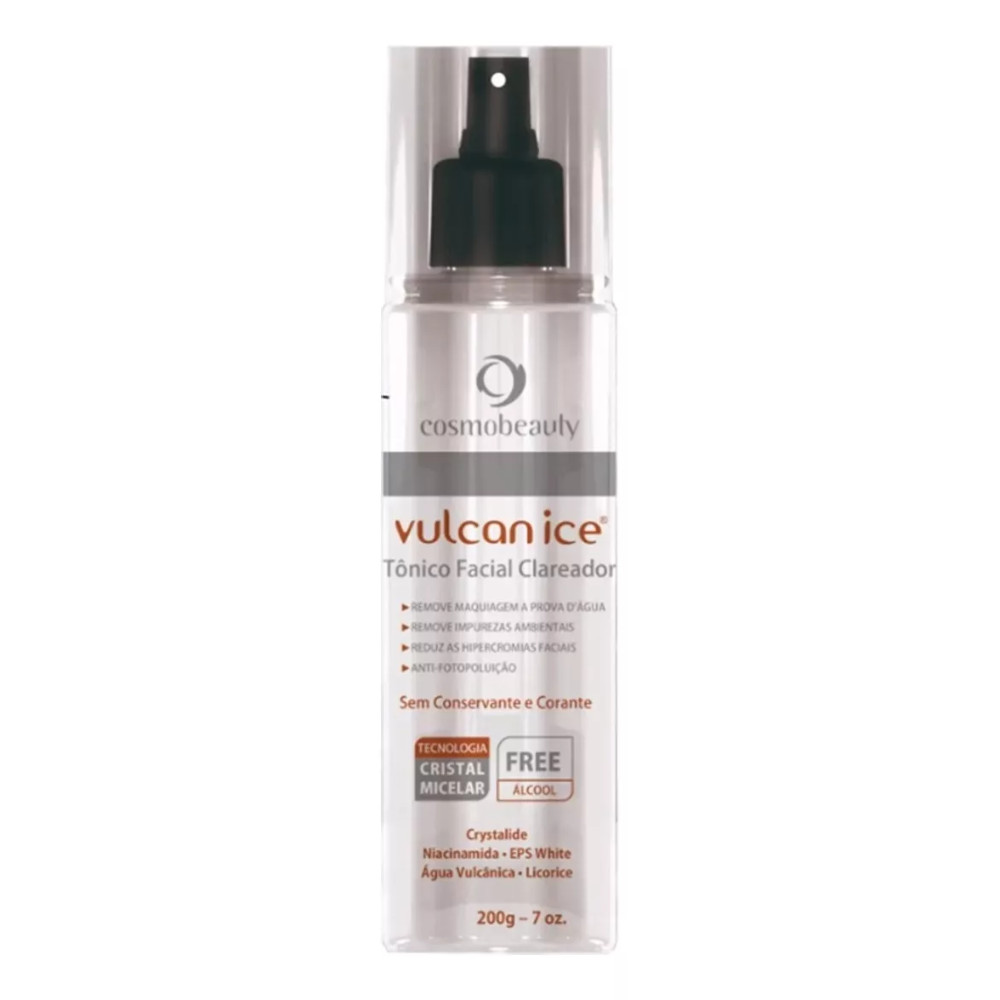 Vulcan Ice Tônico Clareador Cosmobeauty 200g