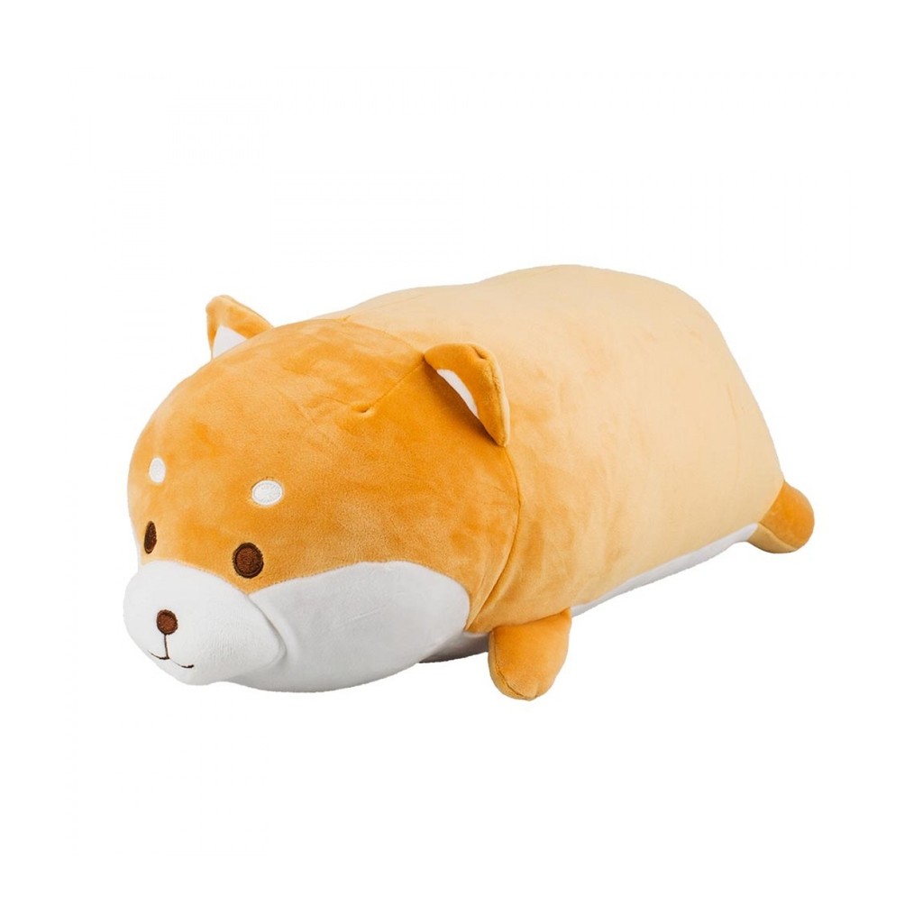 Cachorro de Pelúcia Estilo Rolinho 32cms - Marrom em Oferta na Shopee