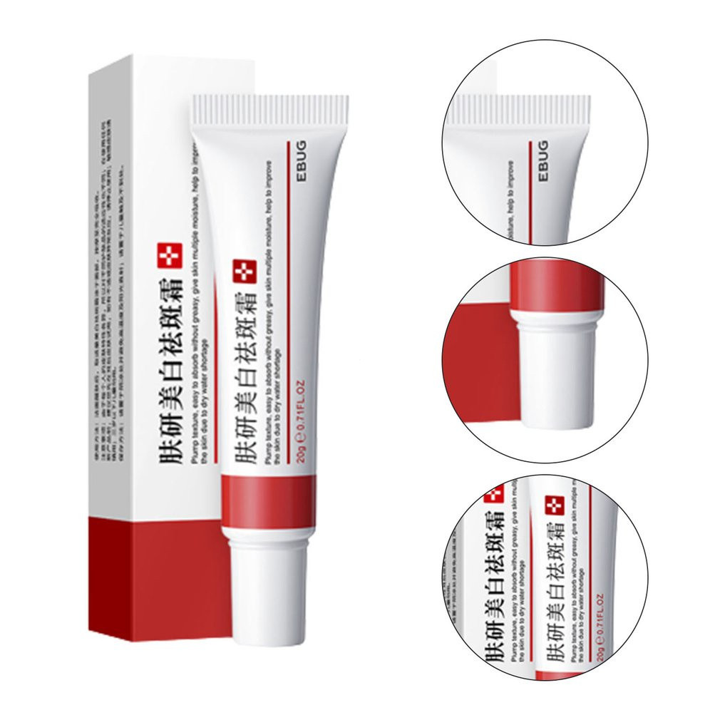 Creme Clareador Para Remover Melasma/ Manchas Escuras/ Melanina/Removedor De Acne/ Removedor de Sardas (Vermelho) — imagem 2 de 2