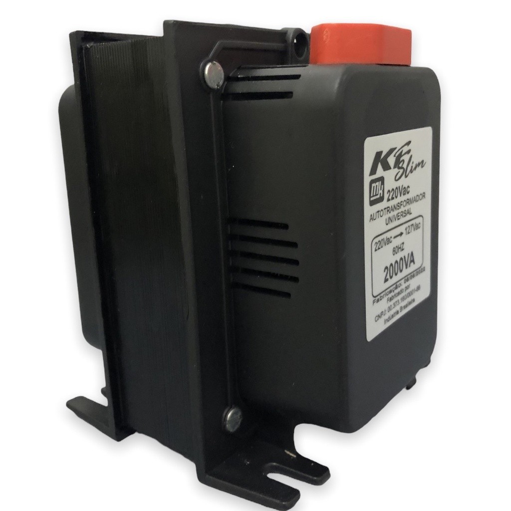 Auto Transformador kf de 2000va Conversor Bivolt Voltagem 110 Para 220v E 220 Para 110 kf