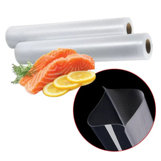 Rolo Bobina Embalagem A Vácuo Saco Com Ranhuras Para Seladora 20 Cm x 5m Envio Imedaito em Oferta na Shopee