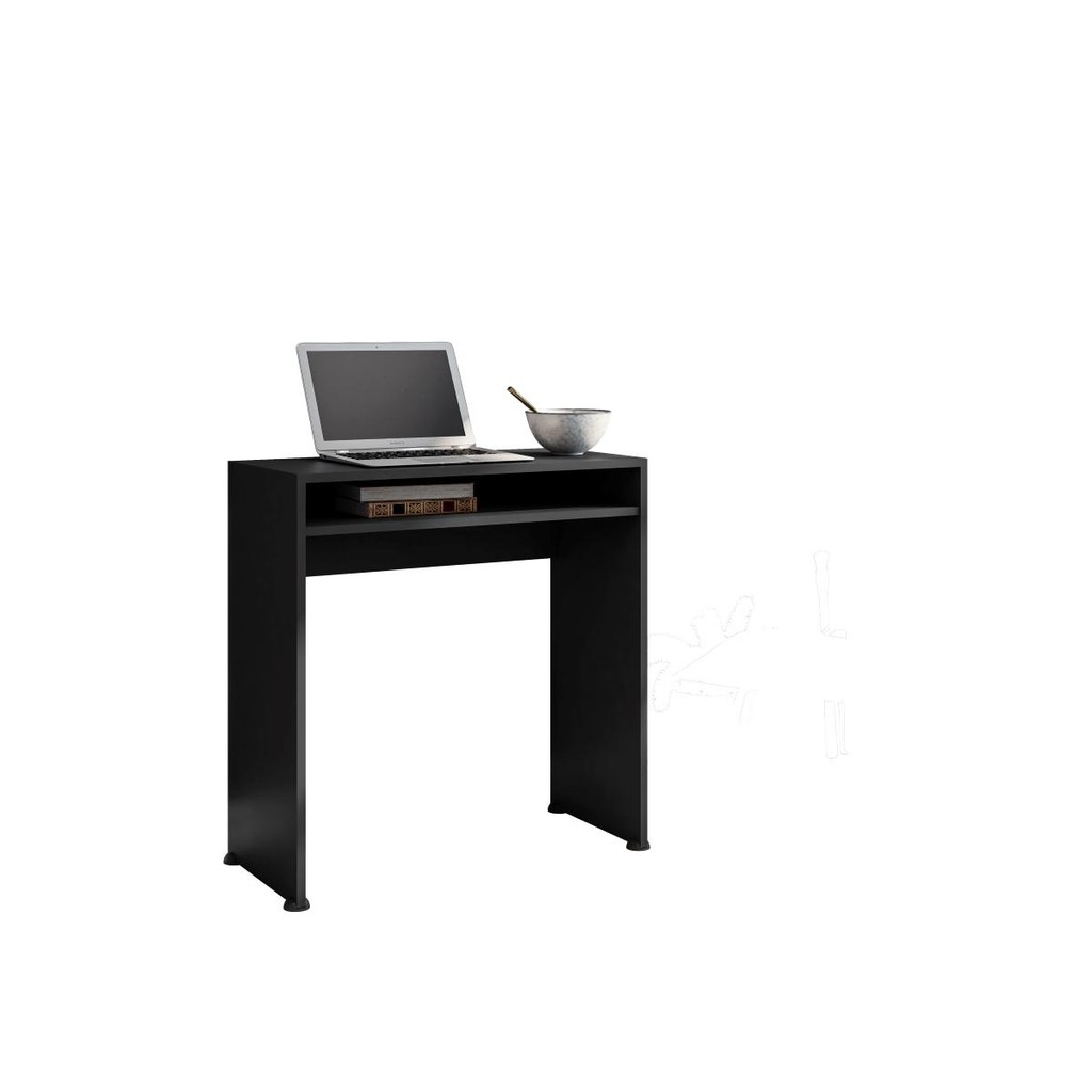Mesa Escrivaninha Para Notebook Com 1 Prateleira Aruba