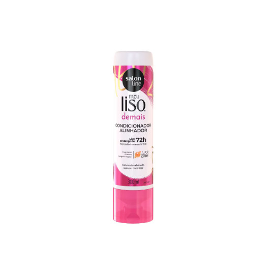 Condicionador Salon Line Meu Liso Demais 300ml – Hidratação, Alinhamento e Brilho Prolongado para Cabelos Lisos