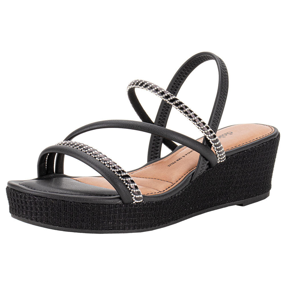Sandália Feminina Anabela Dakota Y8321 em Oferta na Shopee