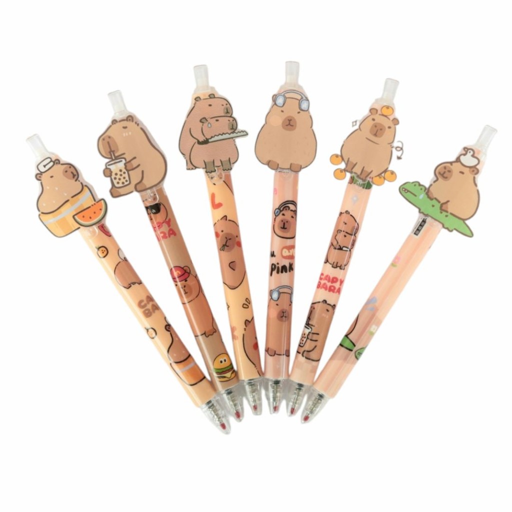 Caneta Capivara - Papelaria Criativa Kawaii Papelaria Fofa