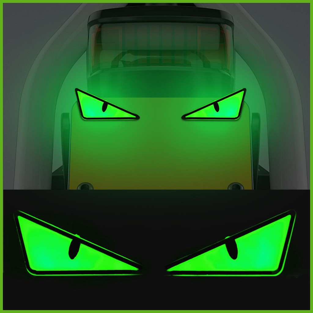 Luzes De Olho Motocicleta 12V LED Olhos Luz Decorativa Multifuncional Motocicleta Farol Emblema Do Frente cupionbr em Oferta na Shopee