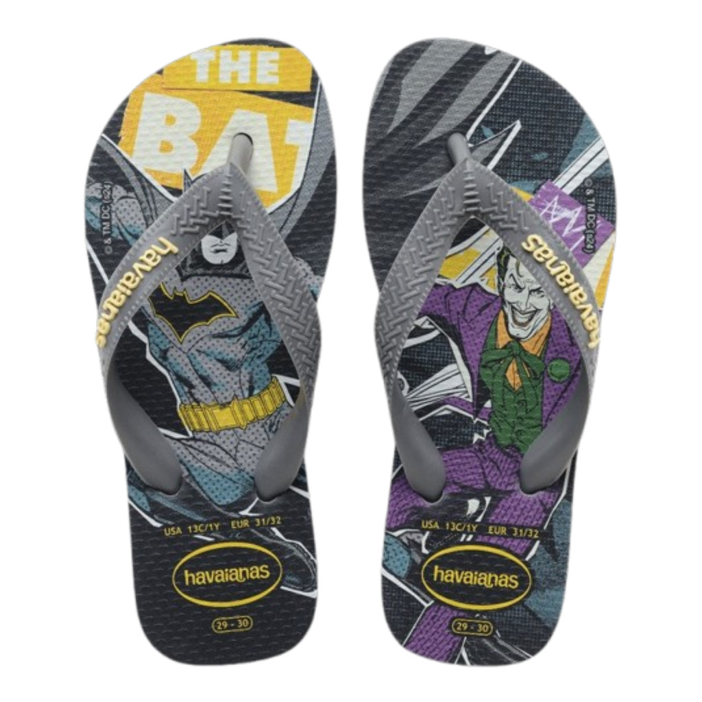 Chinelo Havaianas Kids Herois DC Batman Superman
