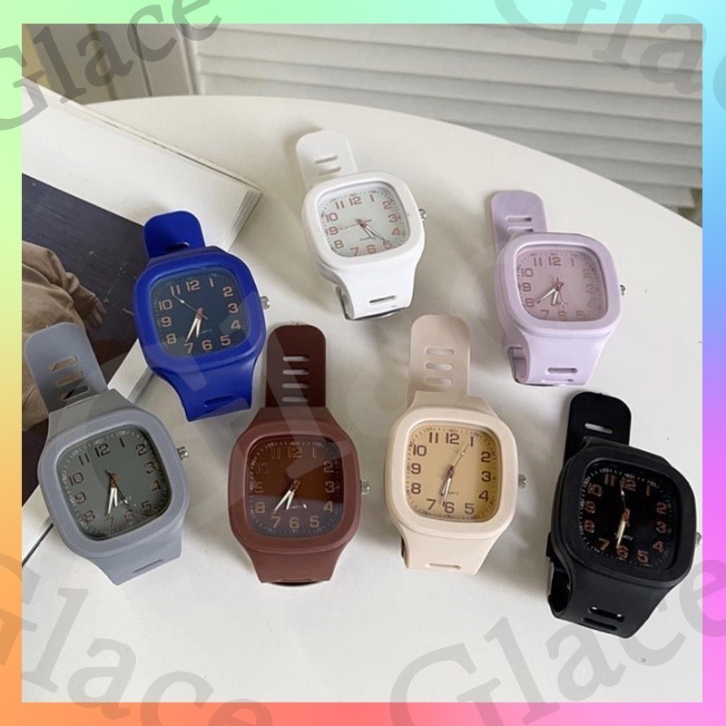 Relógio Feminino De Moda Coreano À Prova D'água Analógico Esportivo De Silicone em Oferta na Shopee