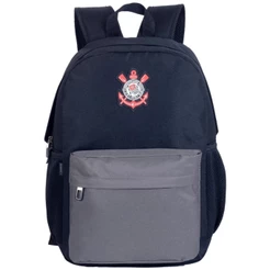 Mochila Costas Esportiva Escolar Escudo Corinthians Oficial