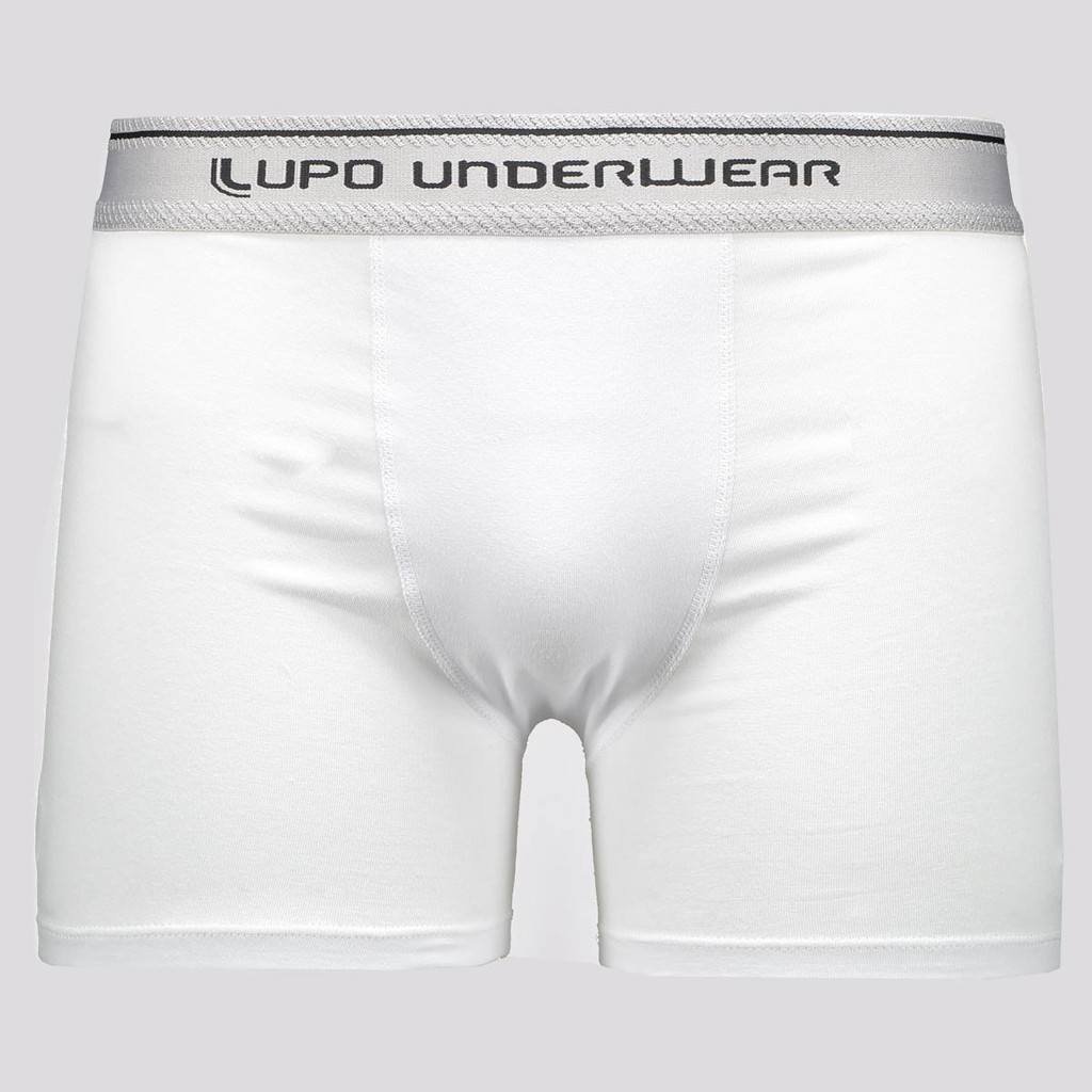 Cueca Lupo Boxer Elastic Branca em Oferta na Shopee