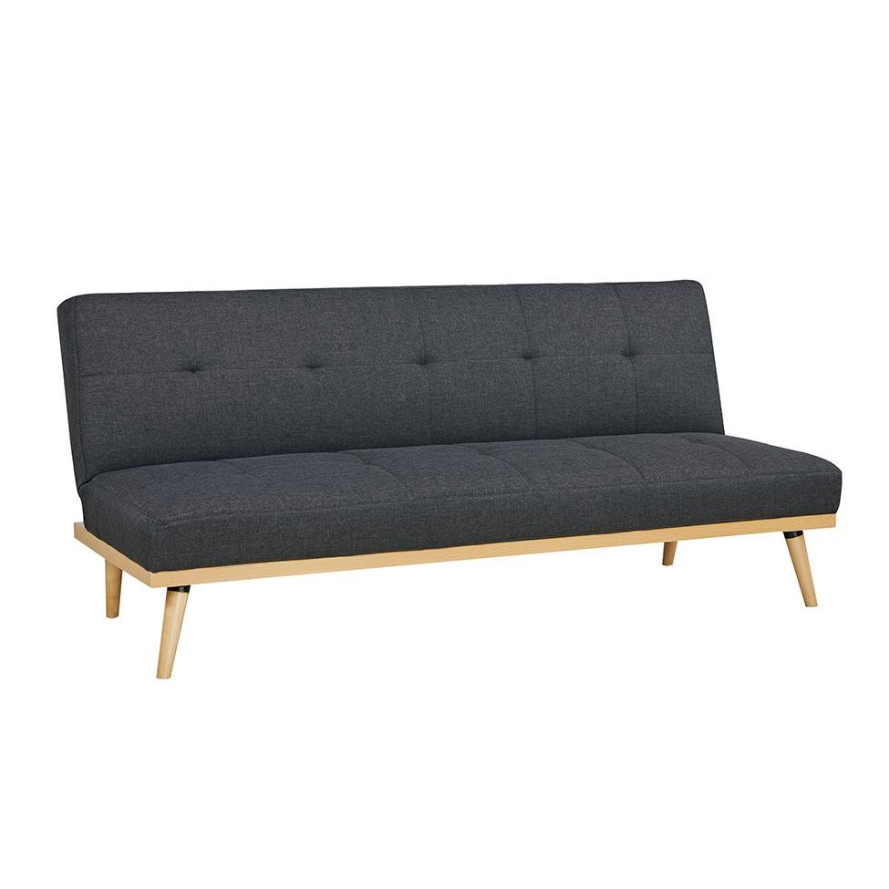 Sofá-Cama 3 Lugares Casal Córsega Cinza Escuro em Oferta na Shopee