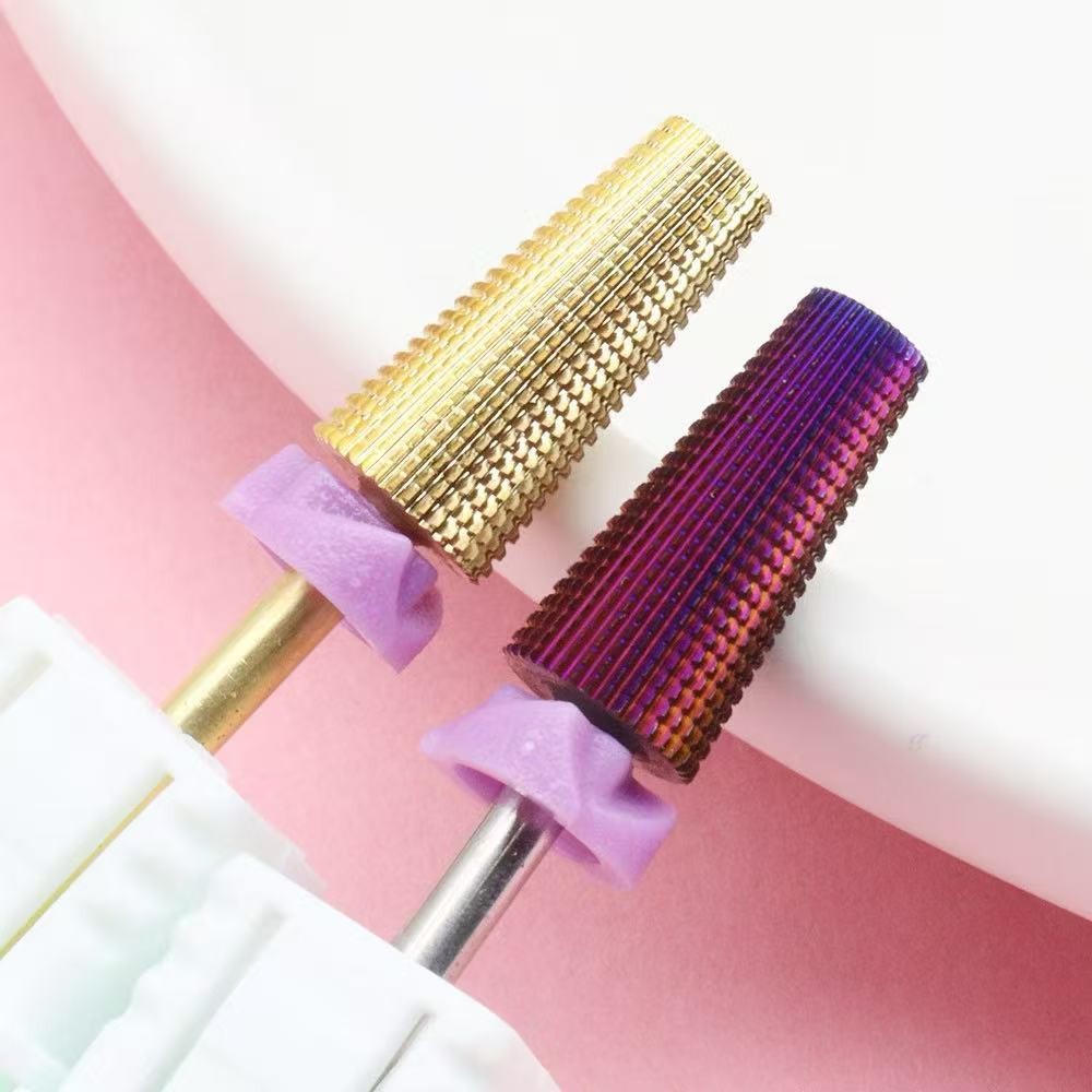 Kit 2 Brocas de Pregos Multi Funcional 5 em 1 com Aço Tungstênio e Carboneto para Remoção de Gel de Longo Prazo em Oferta na Shopee