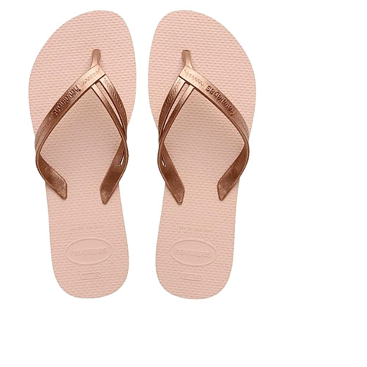 Chinelo de Dedo Feminino Havaianas Elegance Rosa Ballet Original