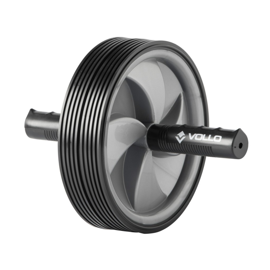 Roda de Exercício Abdominal Dupla Vollo em Oferta na Shopee