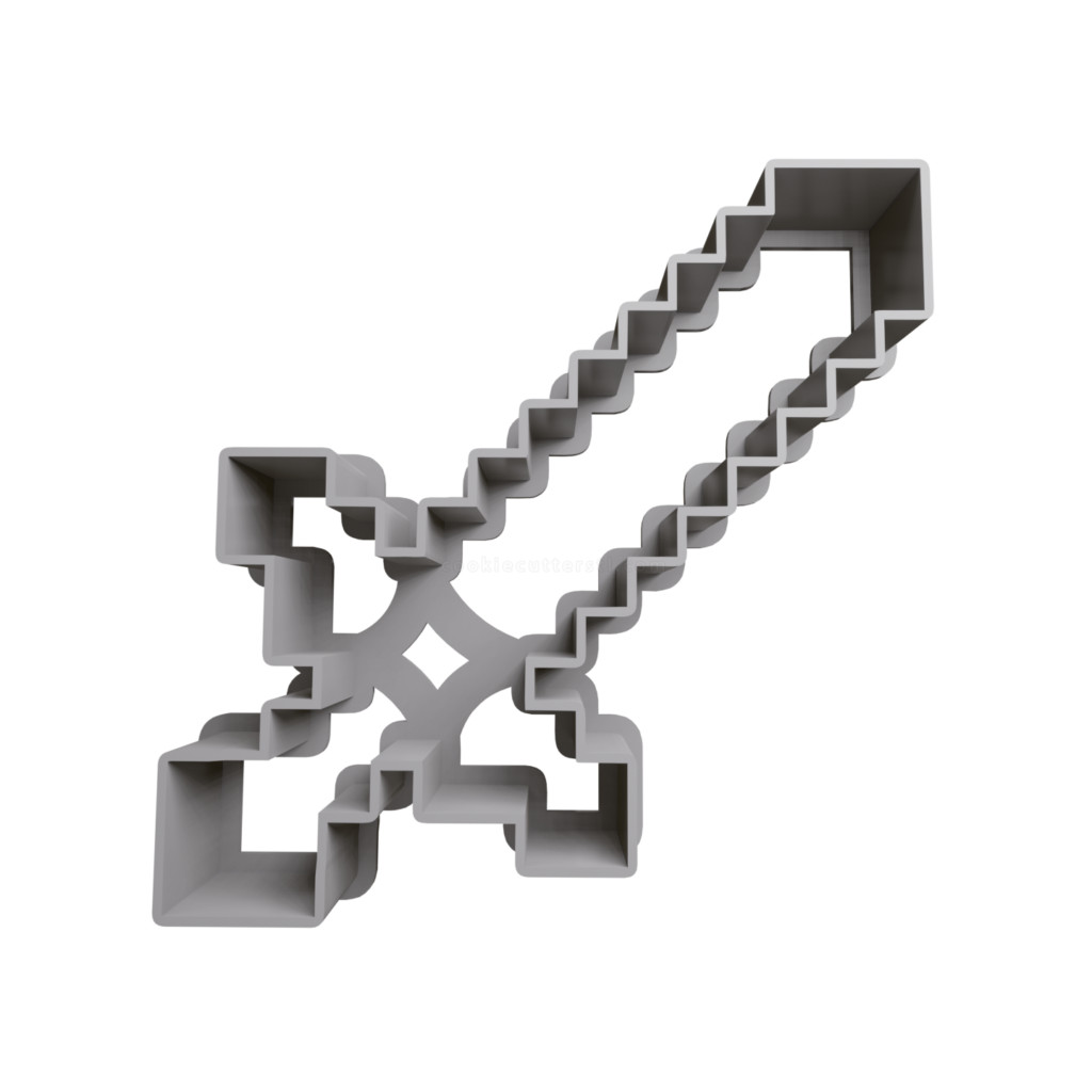 Cortador De Biscoito Espada Minecraft - Minecraft