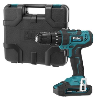 Furadeira Parafusadeira de impacto 3/8pol a bateria 21V com maleta - PPF21M Philco em Oferta na Shopee