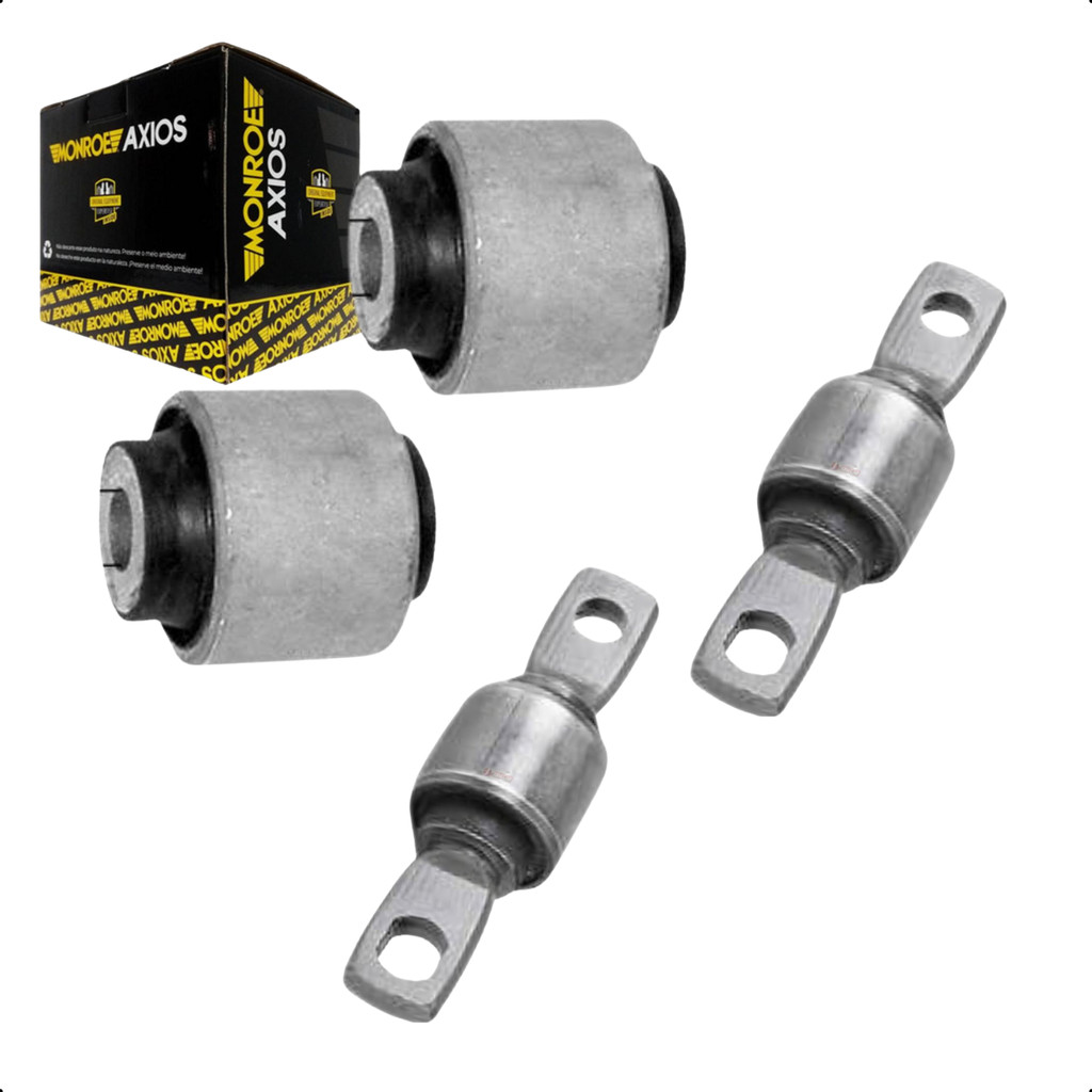 4 Buchas Do Braço Superior Traseiro Axios Civic 92 Até 2000 em Oferta na Shopee