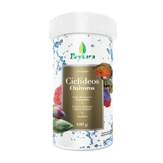 Ração Poytara Ciclídeos Onívoros 100g