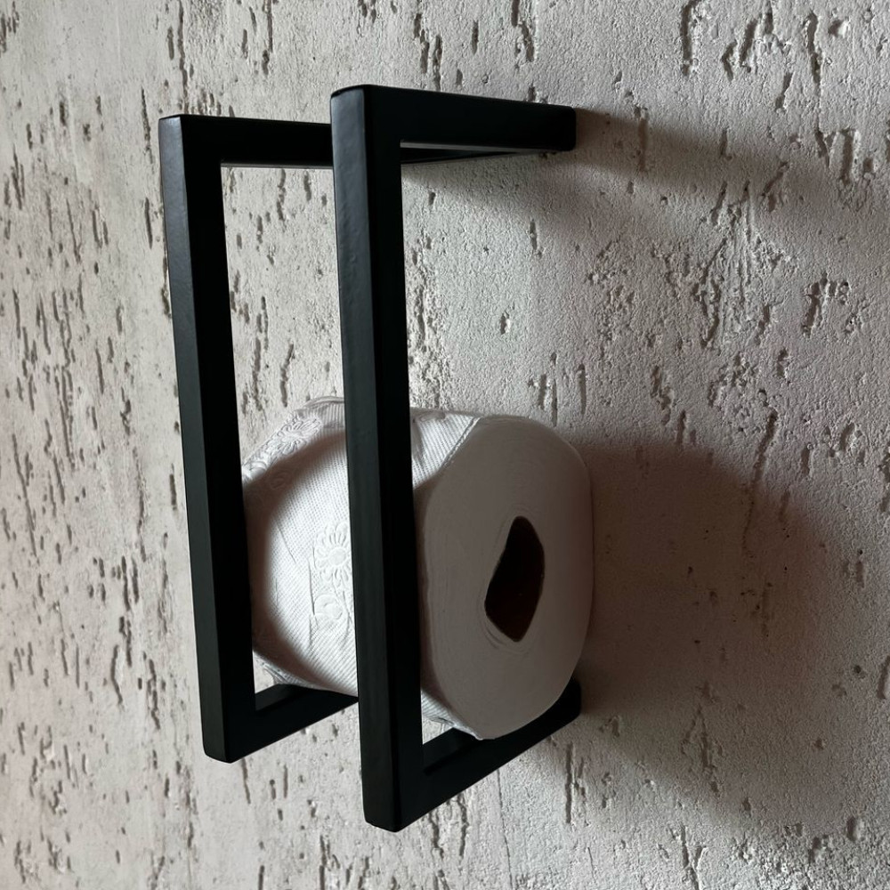 Papeleira 2 Rolos Estilo Industrial Suporte de papel higiênico