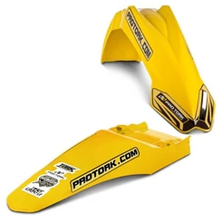 Kit Paralama Dianteiro Traseiro Mx2 Pro Tork Trilha Preto