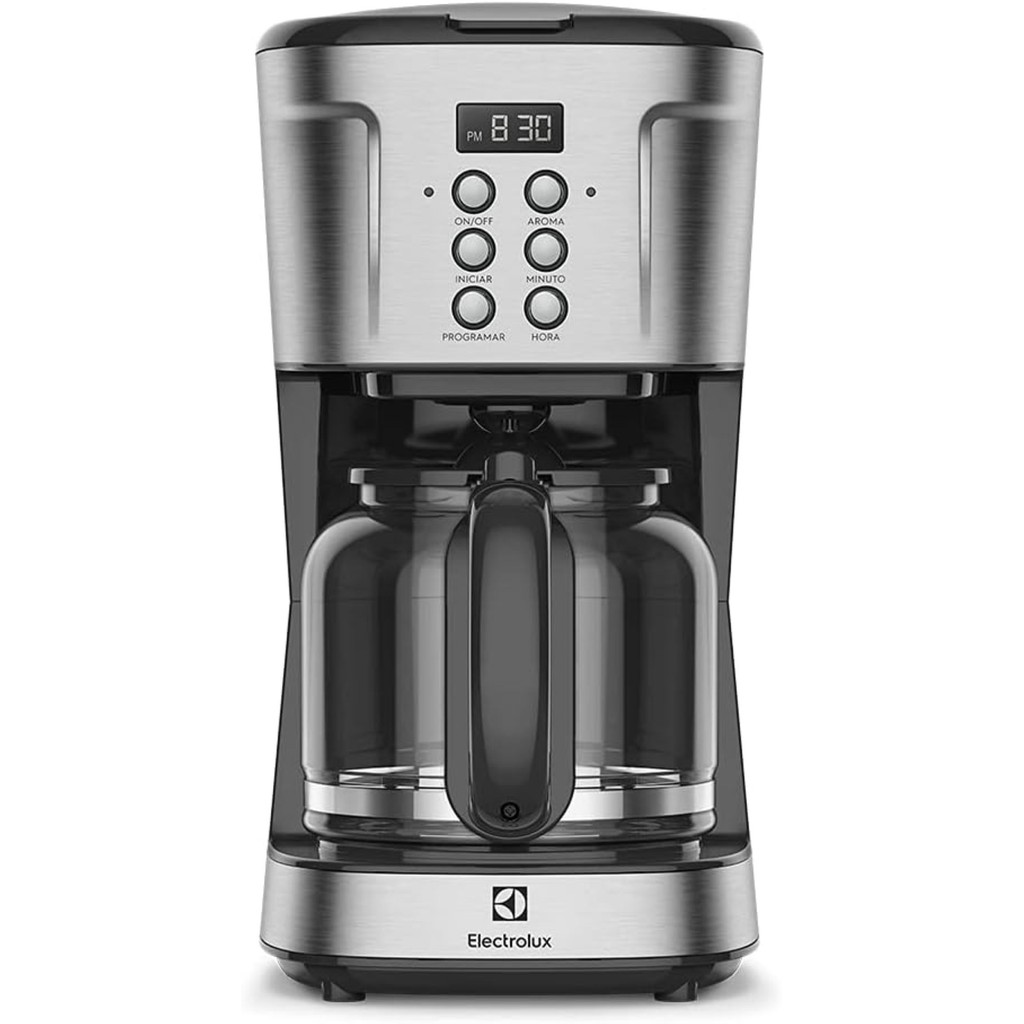 Electrolux Ecm30 Cafeteira Elétrica Digital 38 Xícaras Inox 110v 