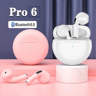 Air Pro 6 TWS Fones de ouvido Bluetooth sem fio Fones de ouvido esportivos  fang