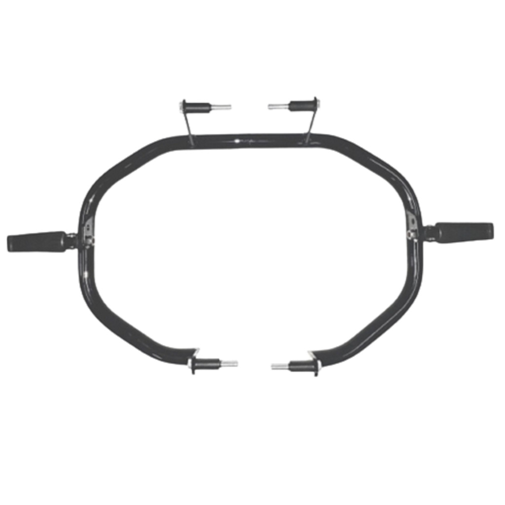 PROTETOR DIANTEIRO MOTOR C/ PEDALEIRA P/ ROYAL ENFIELD INTERCEPTOR CONTINENTAL GT 650 INT650