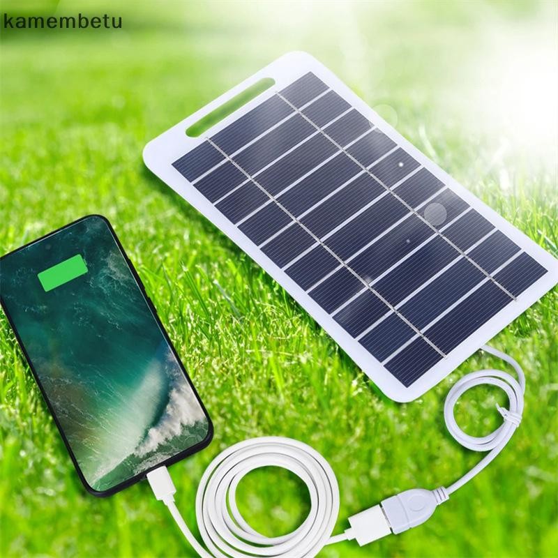 kam 2W Painel Solar Com USB À Prova D'água Caminhadas Ao Ar Livre E Camping Portátil Banco De Carregamento Do Telefone M