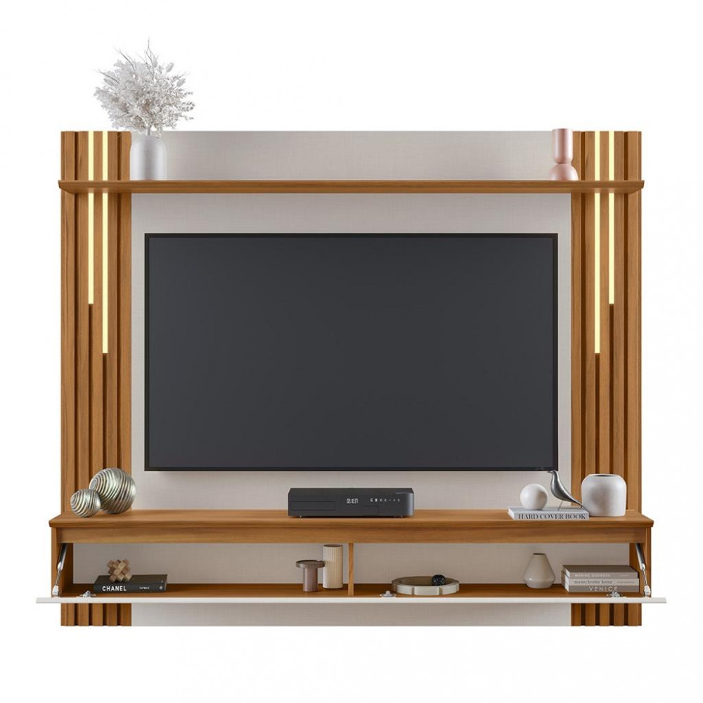 Painel para TV até 65 Polegadas Ripado 1 Porta NT 1345 Notável Móveis
