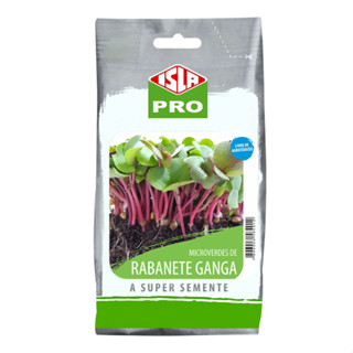 Sementes de Microverdes de Rabanete Ganga/Rose - 100g - Isla PRO em Oferta na Shopee