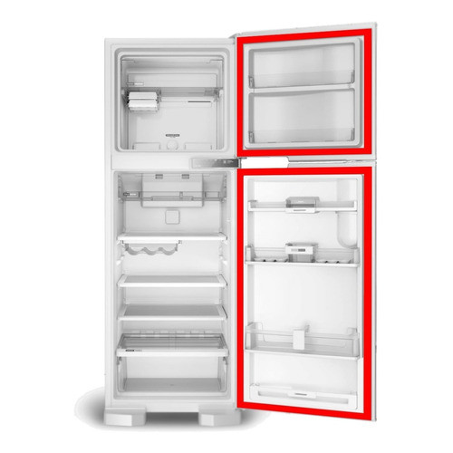 Borracha Gaxeta Rcct370 Para Continental Copacabana Refrigerador Porta E Freezer