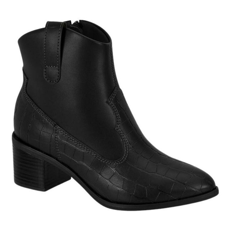 Bota Feminina Beira Rio Conforto Cano Baixo Croco 9066.104