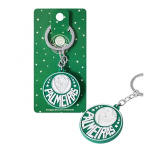 Chaveiro De Borracha Com Brasão De Time - Palmeiras em Oferta na Shopee