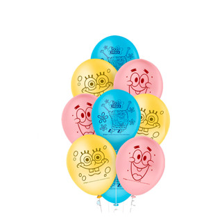 25 Bexigas balão Festa Bob Esponja Decoração Aniversário n9 em Oferta na Shopee