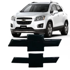 Gravata Adesiva Resinada Para Tracker 2012/2016 Black Piano